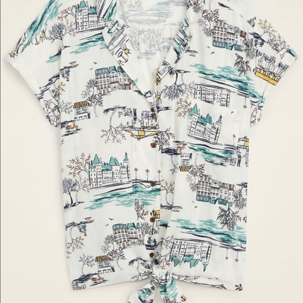 Old Navy Tie top